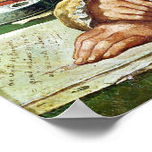Voltaire in seiner Studie Poster (Ecke)