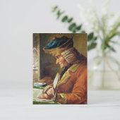 Voltaire in seiner Studie Postkarte (Stehend Vorderseite)