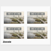 Voltaire inspirierendes Zitat "Gesunder Menschenve Rechteckiger Aufkleber (Blatt)