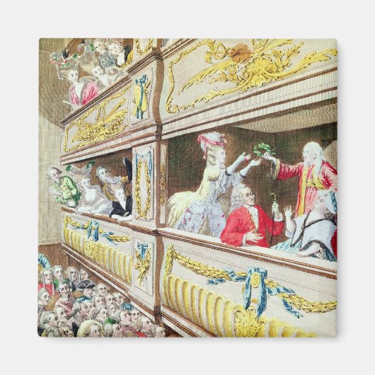 Voltaire-Krönung am Theater Francais Magnet (Vorne)
