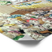 Voltaire-Krönung am Theater Francais Poster (Ecke)