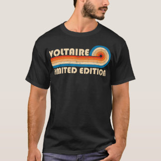 VOLTAIRE Nachname Retro Vintager 80er 90er Geburts T-Shirt