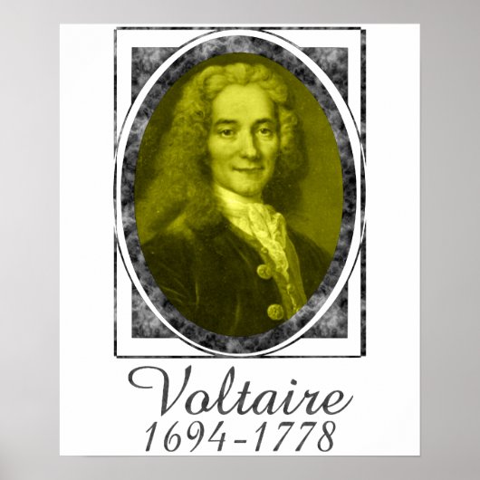 Voltaire Poster (Vorne)