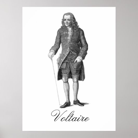 Voltaire Poster (Vorne)