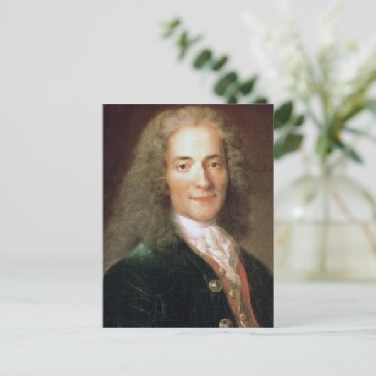 Voltaire Postkarte (Stehend Vorderseite)