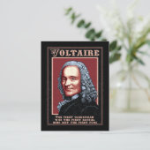 Voltaire Postkarte (Stehend Vorderseite)