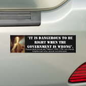 Voltaire_Quote _01 Autoaufkleber (Auf Auto)