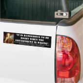 Voltaire_Quote _01 Autoaufkleber (Auf Lkw)