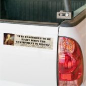 Voltaire_Quote _03 Autoaufkleber (Auf Lkw)