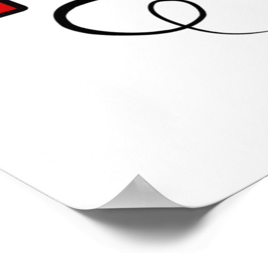 Voltaire Quote (Farbe) Poster (Ecke)