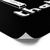 Voltaire White Alles ist heute gut Poster (Ecke)