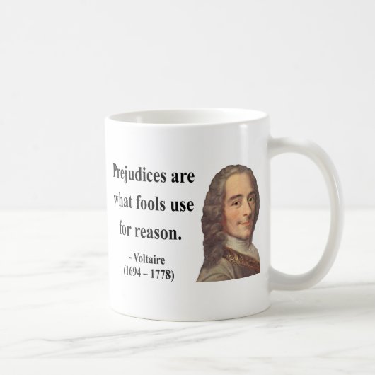 Voltaire Zitat 4b Kaffeetasse (Rechts)