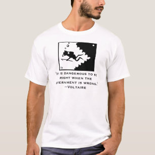 VOLTAIRE Zitat Shirt