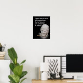 Voltaire-Zitat über die Kontrollen, die Sie posten Poster (Heimbüro)