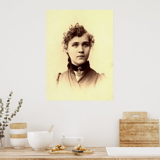 Voltairine de Cleyre Poster (Küche)