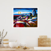 Volterra Poster (Küche)