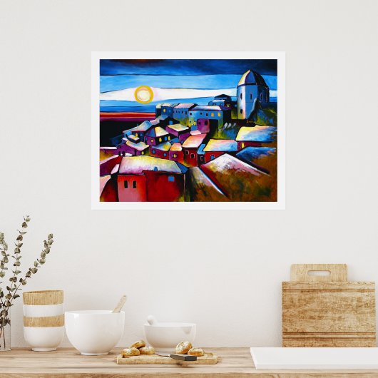 Volterra Poster (Küche)