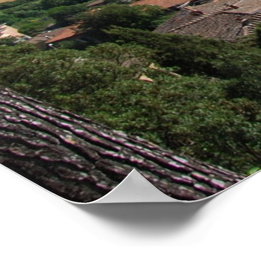 Volterra, Toskana Poster (Ecke)