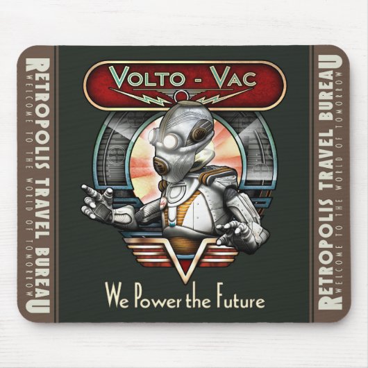 Volto-VAC Mausunterlage Mousepad (Vorne)