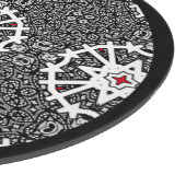 Volume sixteen's kaleidoscope art eighteen schneidebrett (Ecke)