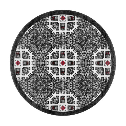 Volume sixteen's kaleidoscope art nineteen schneidebrett (Vorderseite)