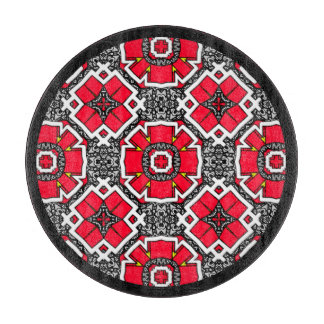 Volume sixteen's kaleidoscope art seven schneidebrett