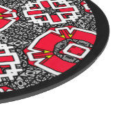 Volume sixteen's kaleidoscope art six schneidebrett (Ecke)