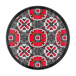 Volume sixteen's kaleidoscope art six schneidebrett