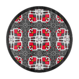 Volume sixteen's kaleidoscope art sixteen schneidebrett