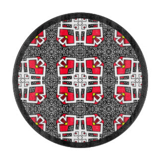 Volume sixteen's kaleidoscope art sixteen schneidebrett