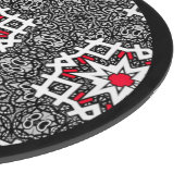 Volume sixteen's kaleidoscope art ten schneidebrett (Ecke)