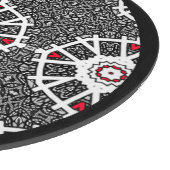 Volume sixteen's kaleidoscope art thirteen schneidebrett (Ecke)