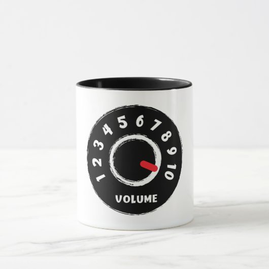 Volumeknop regelaar, geluid strekte knop. Gitaar. Tasse (Zentrum)