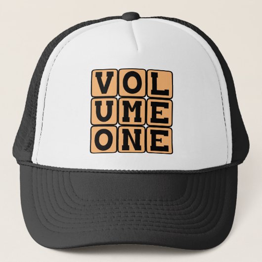 Volumen eins, erste Menge Truckerkappe (Vorderseite)