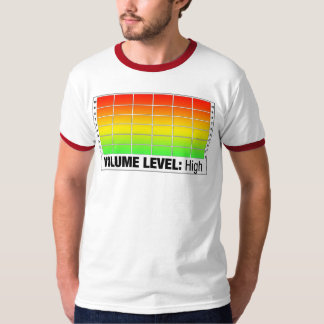 Volumen-waagerecht ausgerichtetes Hoch T-Shirt
