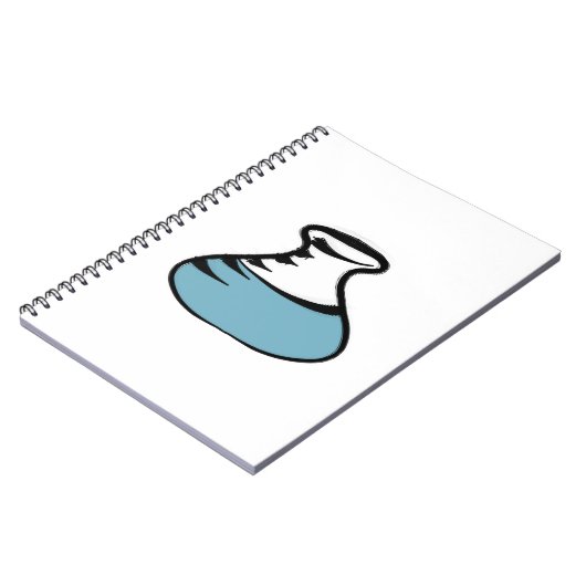 Volumetrie Notizblock (Linke Seite)