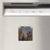 Volumnia vor Coriolanus, 1643 Magnet (In Situ (Geschirrspüler))