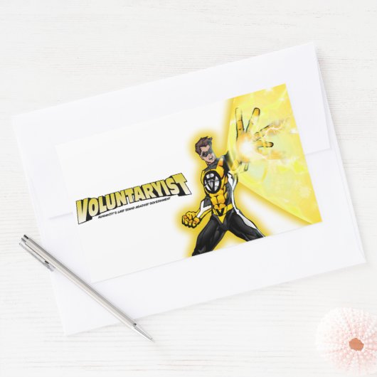 Voluntaryist Blast Sticker (Umschlag)