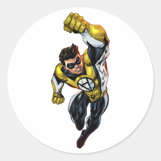 Voluntaryist Hero Sticker (Vorderseite)