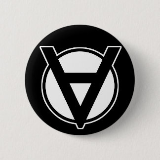 Voluntaryist Knopf - Schwarzes Button