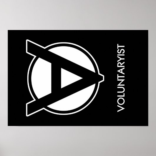Voluntaryist Poster 19 von 13 (Vorne)