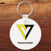 Voluntaryist. Schlüsselanhänger (Vorderseite)