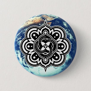 Voluntaryist WeltSiegel-Knopf Button