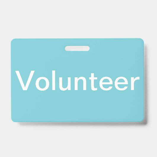 Volunteer Abzeichen Ausweis (Vorderseite)