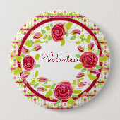 Volunteer Abzeichen Button (Vorderseite)