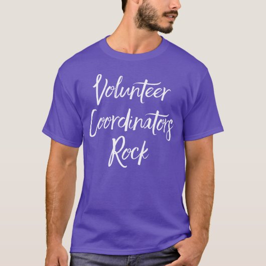 Volunteer Coordinators Rock National Volunteer Wee T-Shirt (Vorderseite)