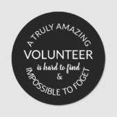 Volunteer danke namensschild (Vorderseite)