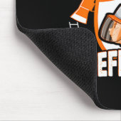 Volunteer Firefighter Fireman Gift Proud Firefight Mousepad (Ecke)
