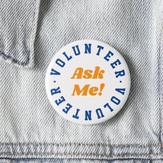 Volunteer Frag Me Event Crew Button