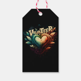Volunteer Herz Geschenkanhänger